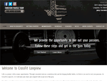Tablet Screenshot of crossfitlongview.com